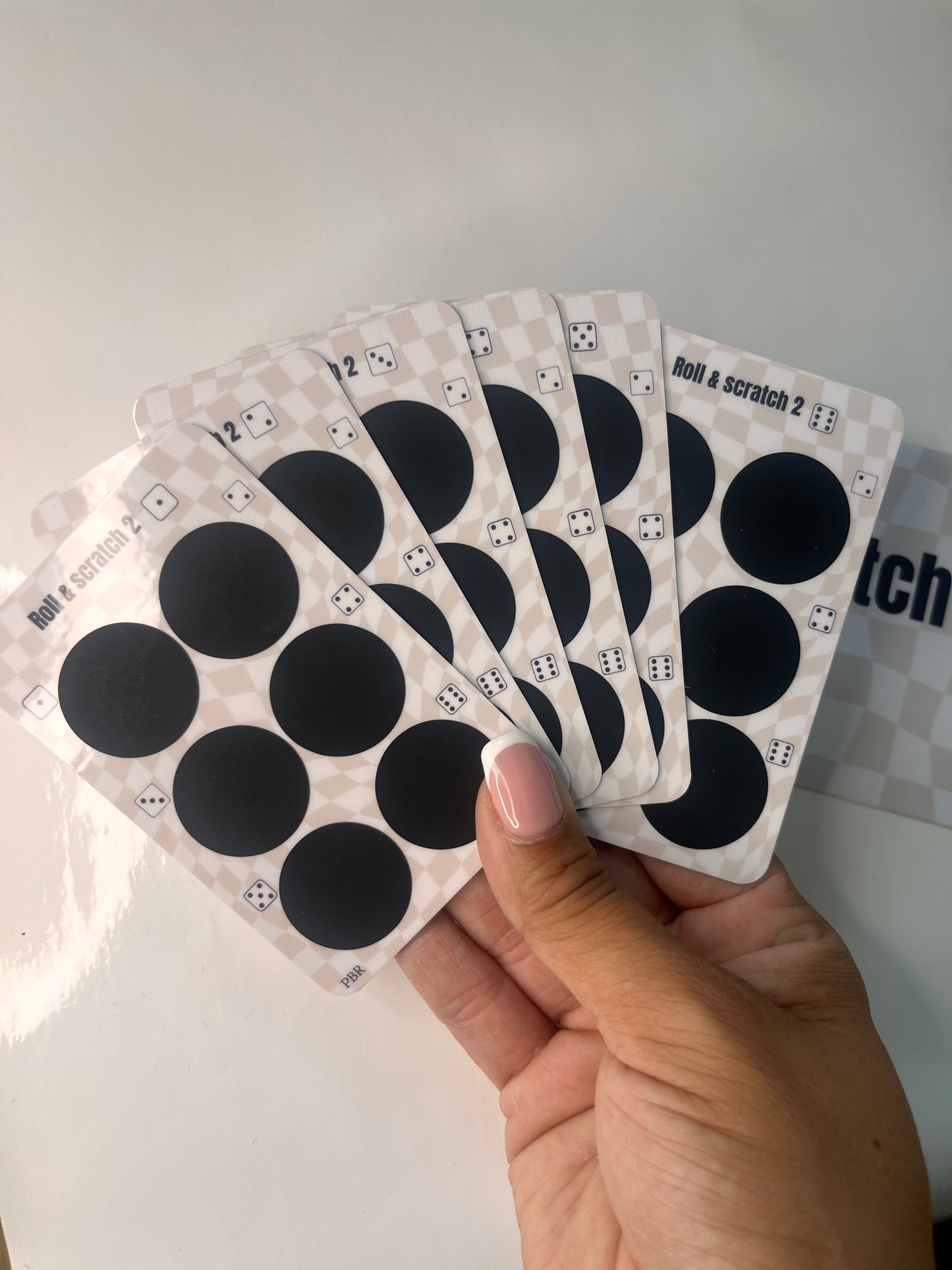 Roll & Scratch challenge 2nd edition, scratch off challenge