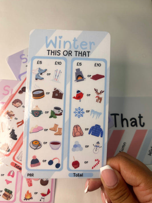 Seasonal This or That