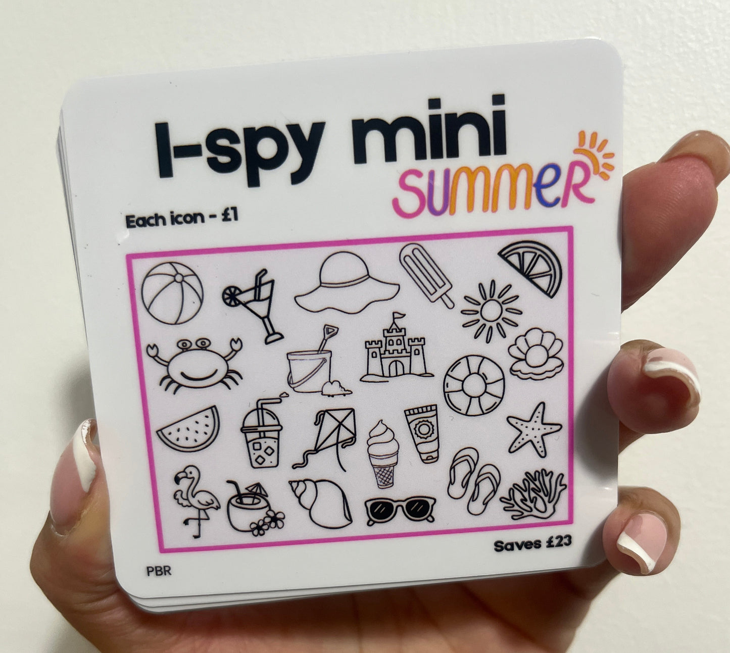 MINI I-SPY SAVINGS CHALLENGES