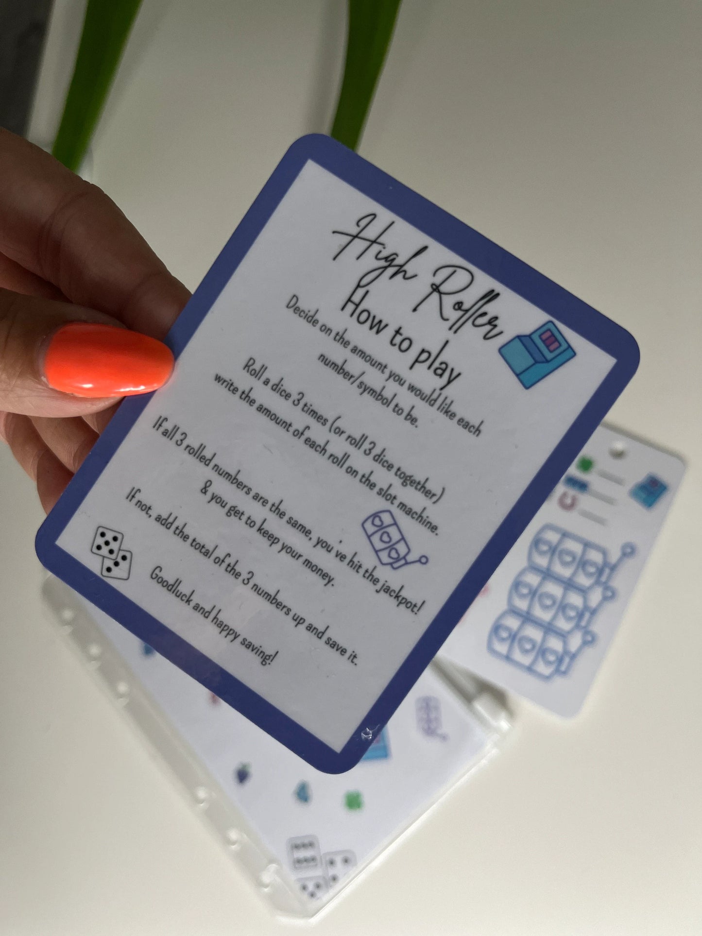 High Roller, savings challenge