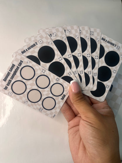 Roll & Scratch challenge 2nd edition, scratch off challenge