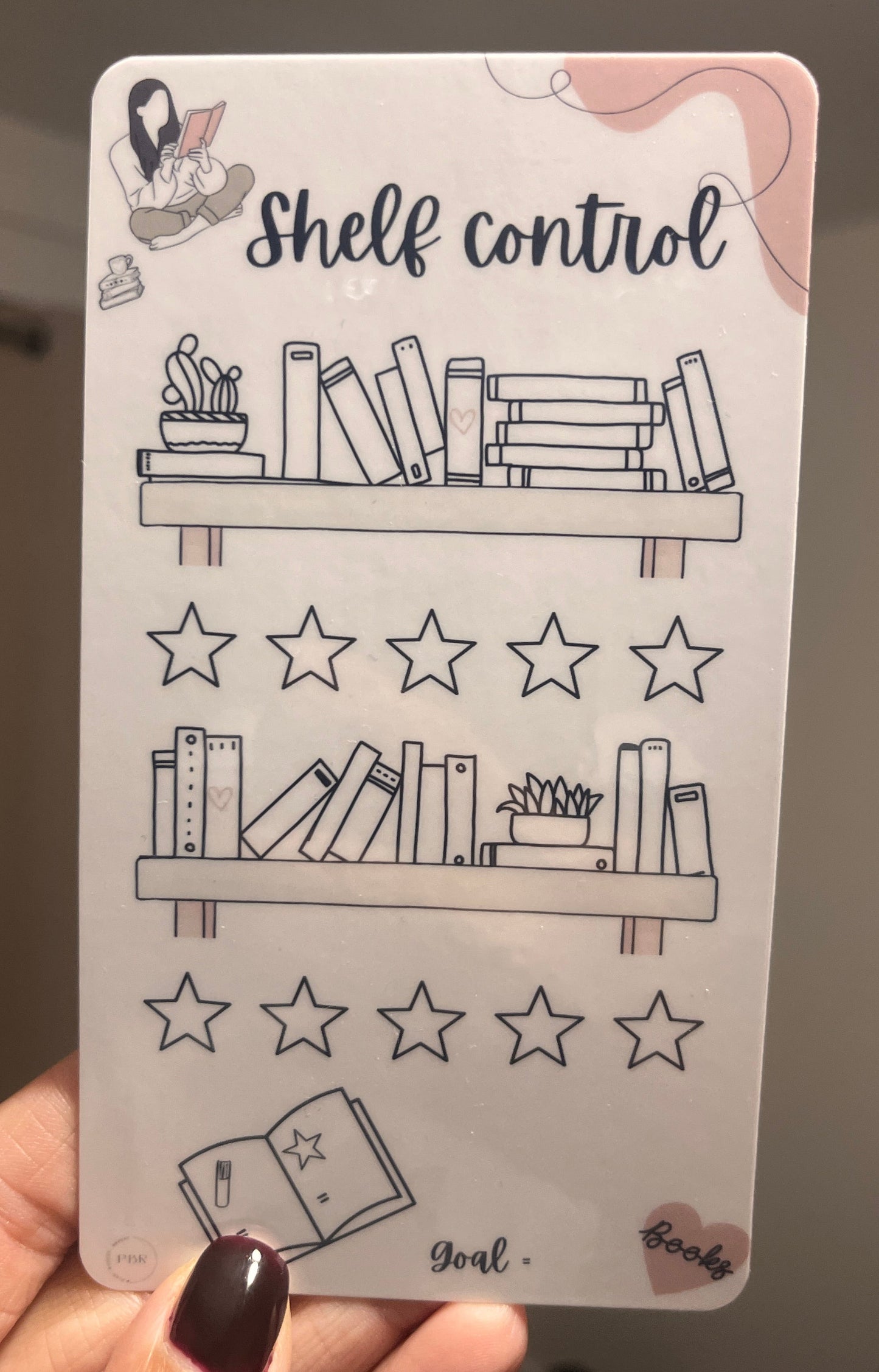 Shelf control book tracker