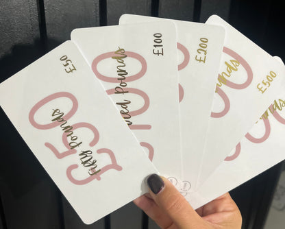FOILED PLACEHOLDERS