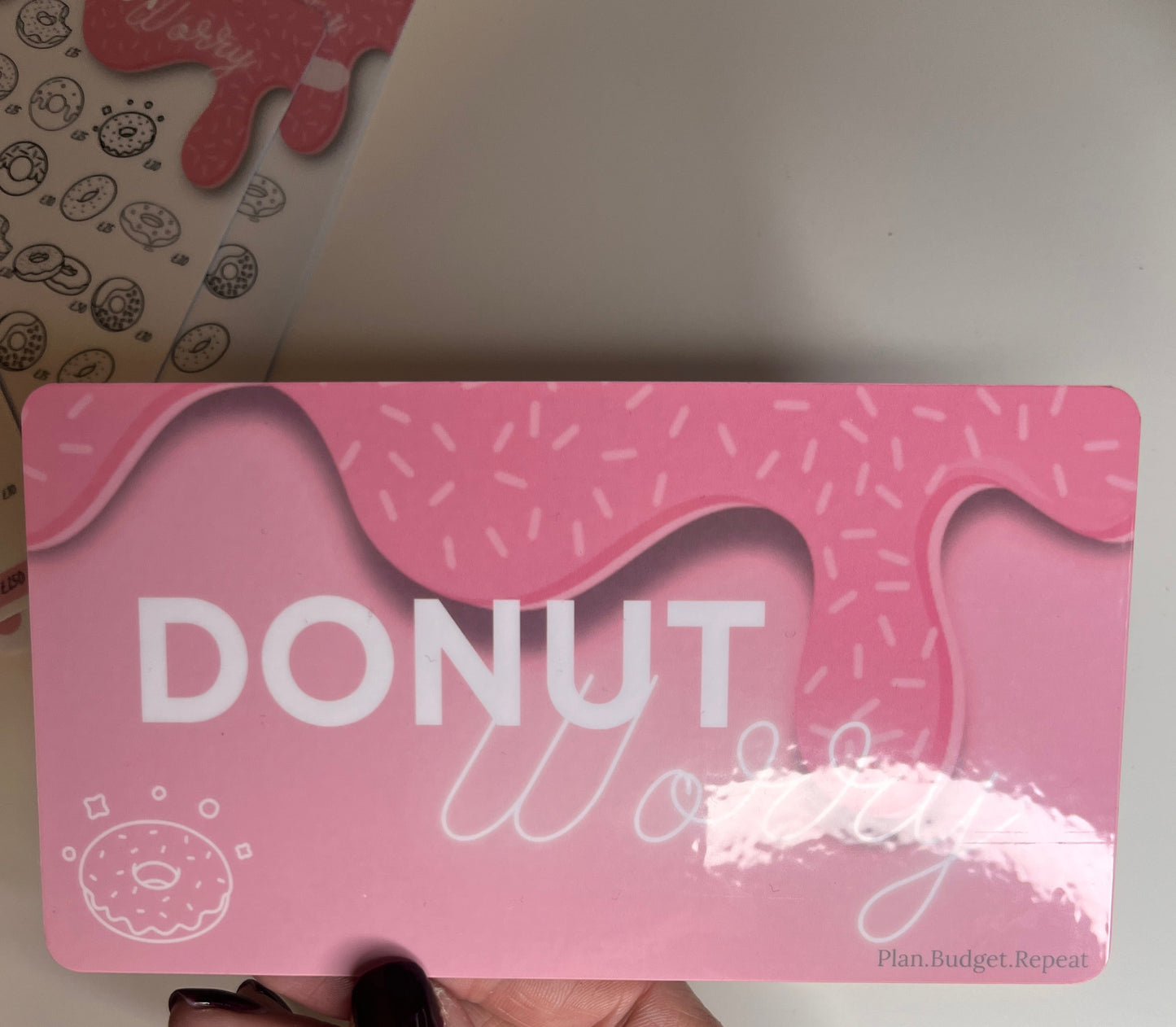 DONUT WORRY savings tracker