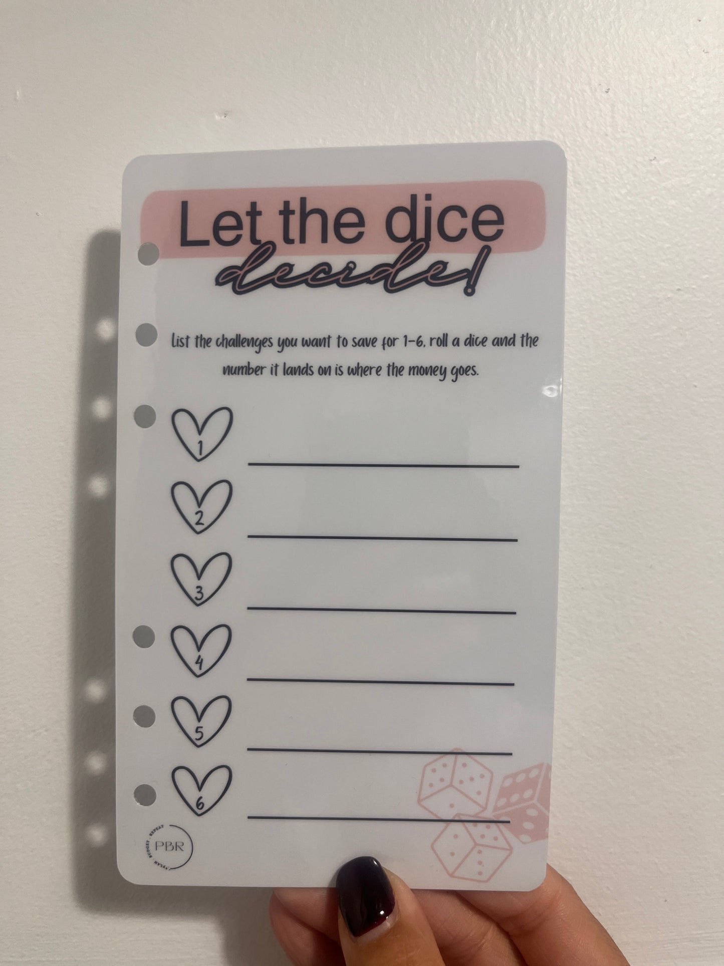 Let the dice decide