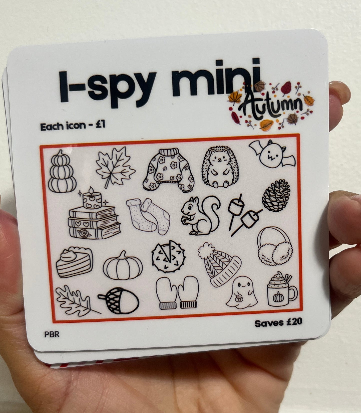 MINI I-SPY SAVINGS CHALLENGES