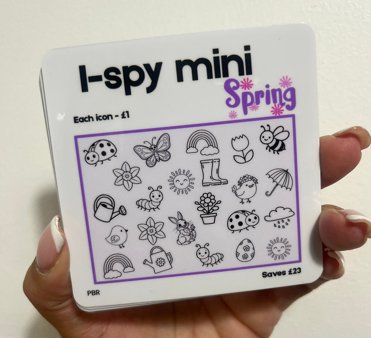 MINI I-SPY SAVINGS CHALLENGES