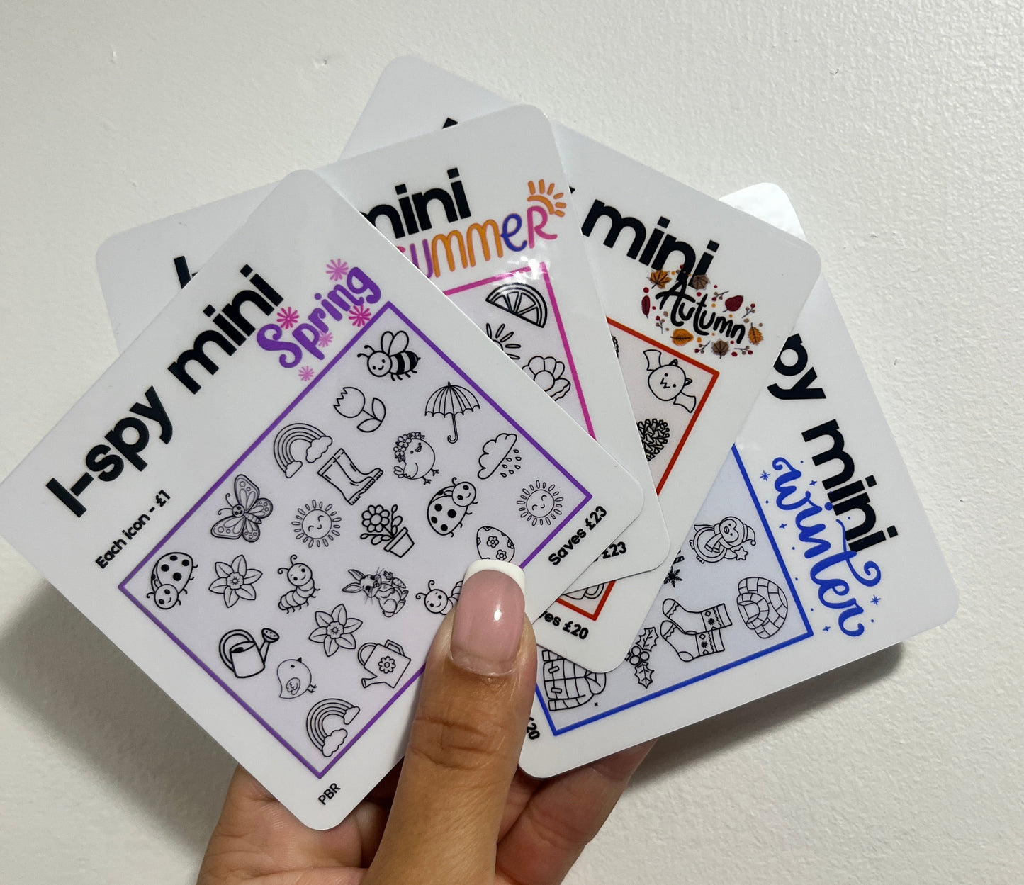 MINI I-SPY SAVINGS CHALLENGES