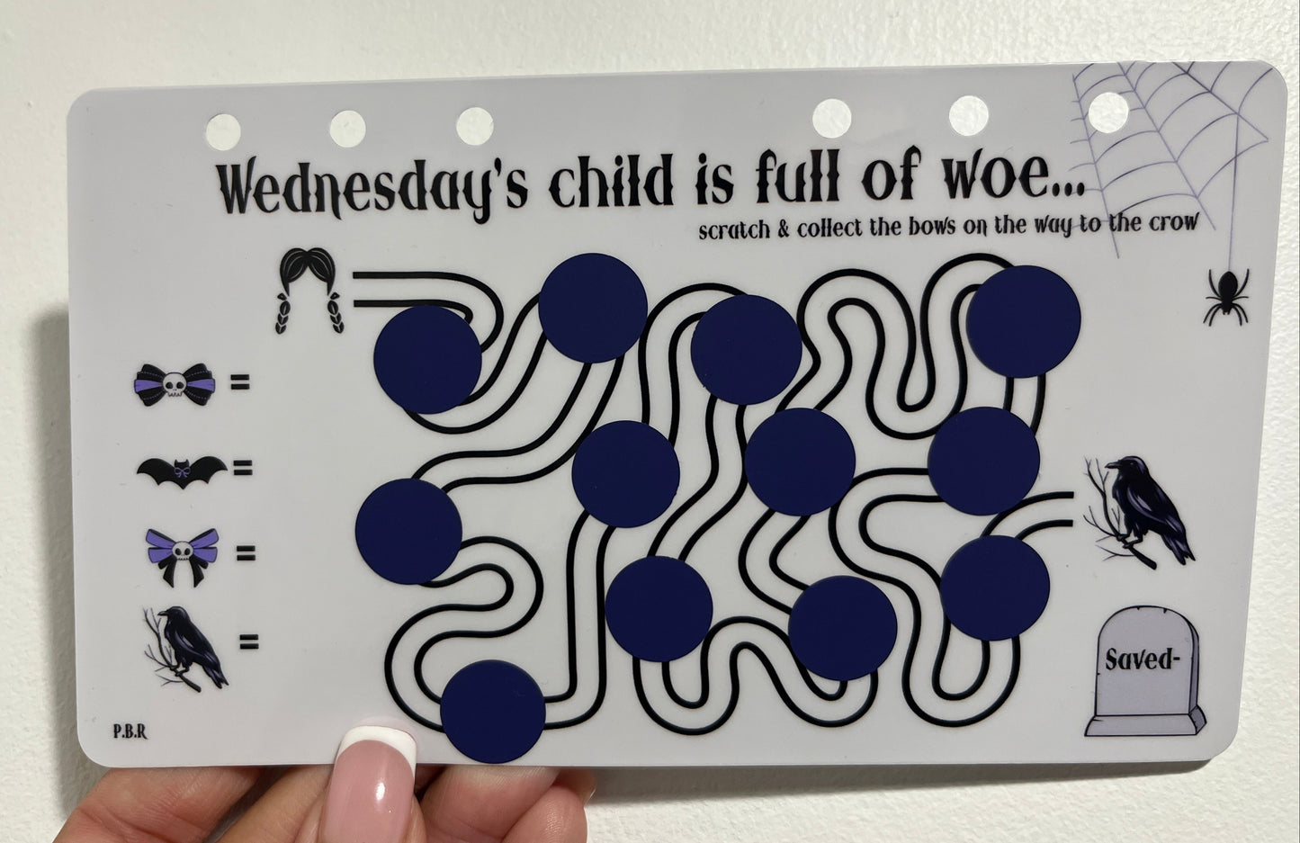 WEDNESDAY'S CHILD IS FULL OF WOE