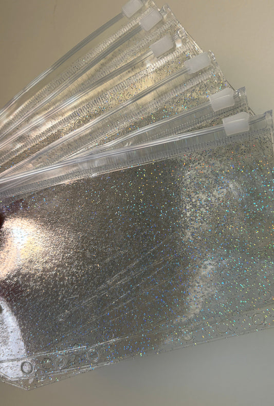 zip glitter envelopes