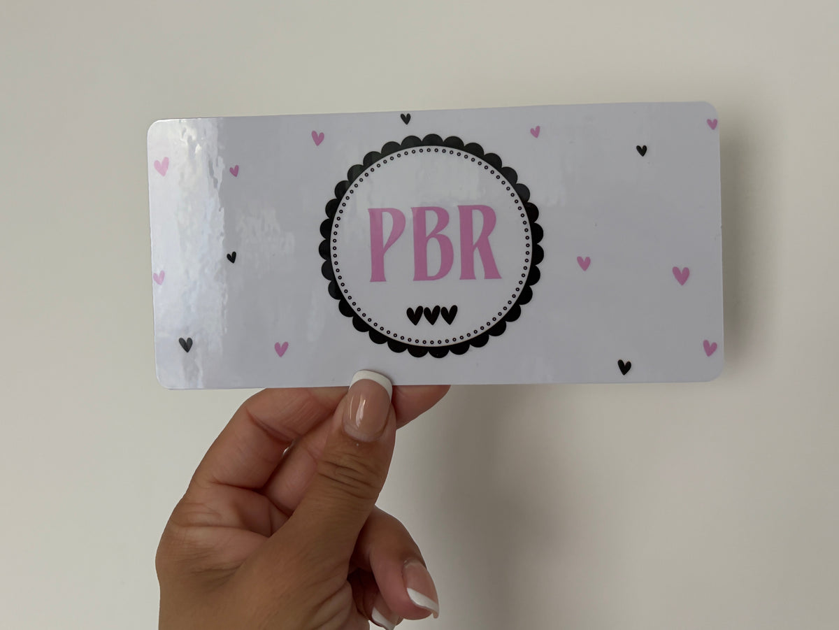 PBR envelope insert