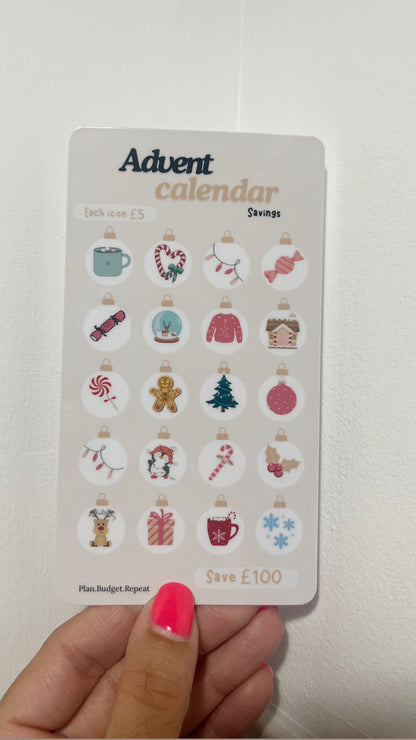 Advent calendar savings