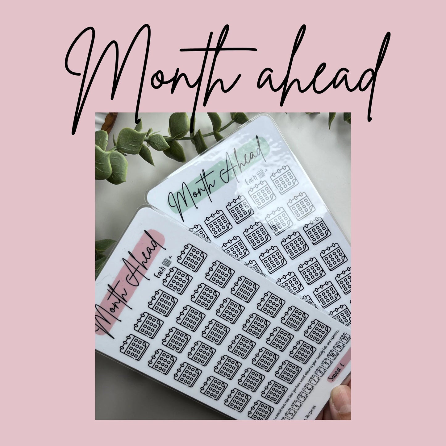 MONTH AHEAD savings challenge