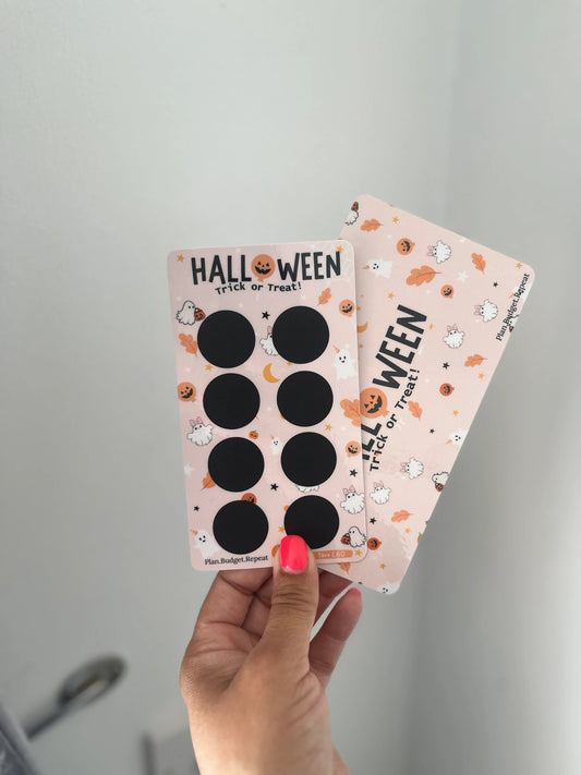 HALLOWEEN TRICK or TREAT scratch off