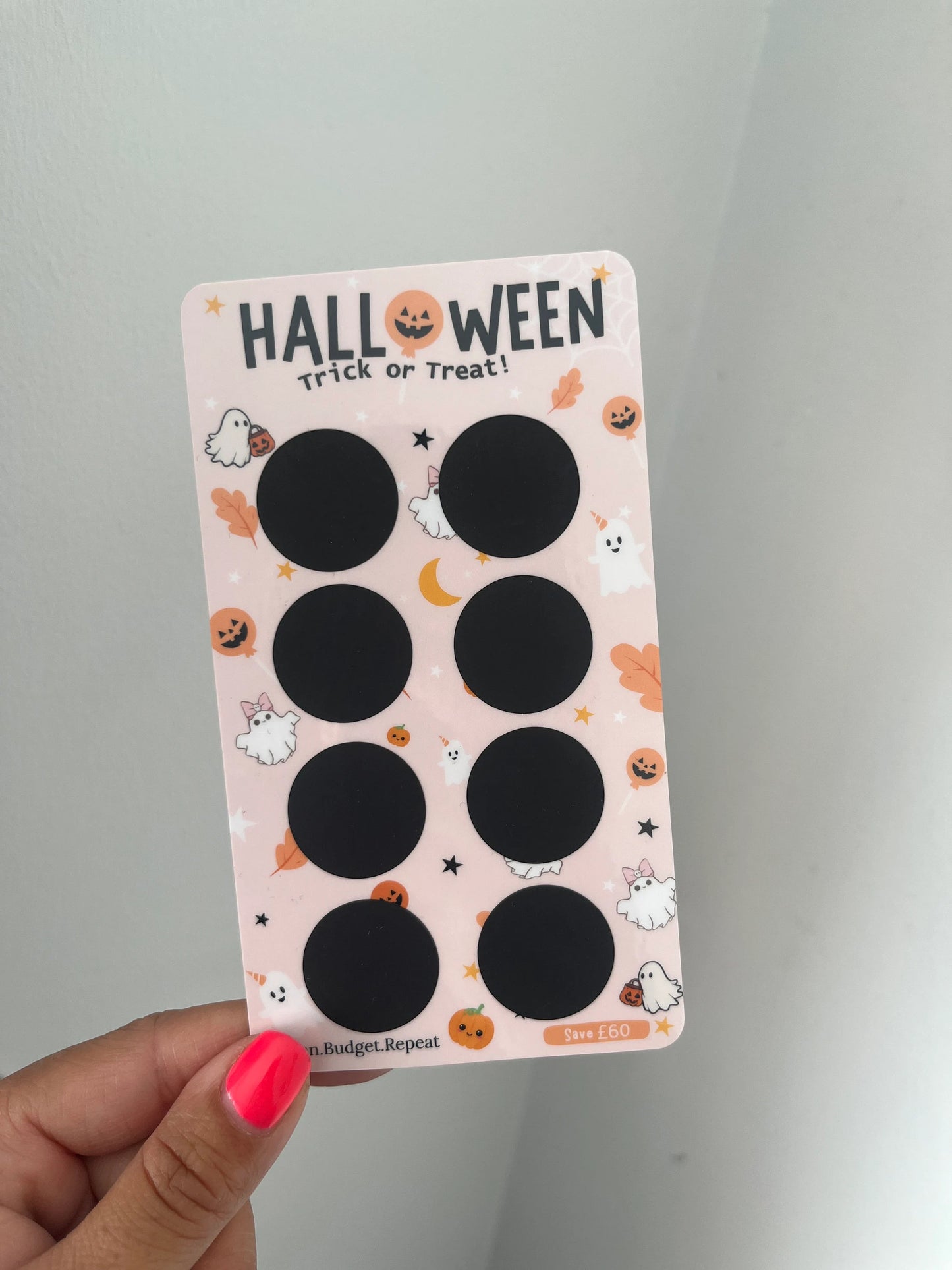 HALLOWEEN TRICK or TREAT scratch off